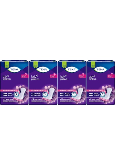 Tena Lady Protect Mesane Pedi Maxi Night Geceye Özel 48 Adet