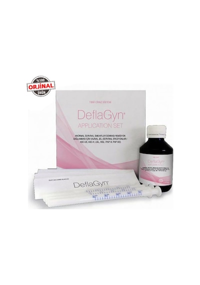 Deflagyn Vajinal Jel Aplikasyon Seti