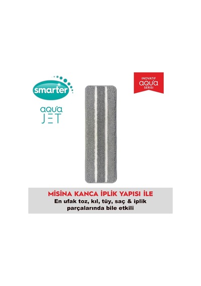 Aqua Jet Yedekli Temiz &amp Kirli Suyu Ayırma Özelliği Tablet Mop Temizlik Seti Paspas