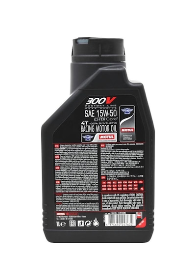 Motul 300V Fl 15W-50 4T 4 Zamanlı Motosiklet Motor Yağı 6 A 1 L