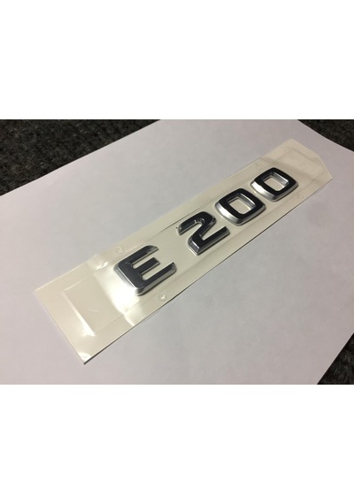 Mercedes E200 Tip Yazısı