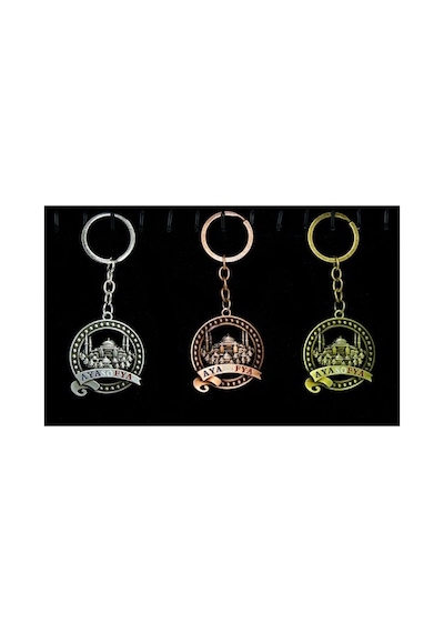 Metal Ayasofya Anahtarlık Yuvarlak Tasarım 72493433