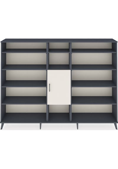 Arges Dolap 12 Raflı Tek Kapaklı 220x30x163 Antrasit-aytaşı/antrasit Aytası/antrasıt - Antrasıt Arges Dolap 12 Raflı Tek Kapaklı 220x30x163 Antrasit-aytaşı/antrasit Aytası/antrasıt - Antrasıt