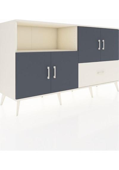 Hyperion Konsol 4 Raflı Tek Çekmeceli 4 Kapaklı 176x44x99 Aytaşı- Aytaşı-antrasit/aytaşı Hyperion Konsol 4 Raflı Tek Çekmeceli 4 Kapaklı 176x44x99 Aytaşı- Aytaşı-antrasit/aytaşı