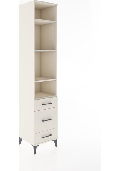 Hyperion Dolap 4 Raflı 3 Çekmeceli 44x44x221 Aytaşı-aytaşı Aytası