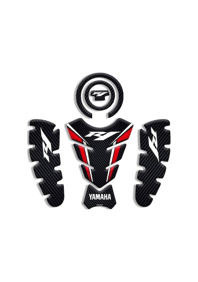 Motosıklet Kaplama Yamaha R1 Tank Pad Set 01