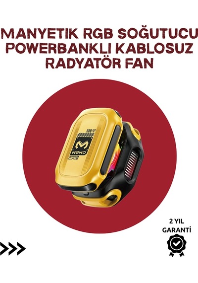 Akıllı Dijital Kontrollü Soğutucu Aı & Standart Mod 7 Kanatlı Fan Tasarımı