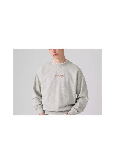 Levi's Erkek Relaxed Fıt Gri Sweatshirt- 0087a-0016