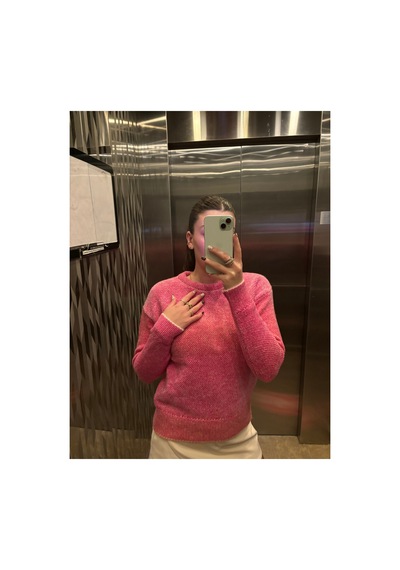 Maison Velora Kadın Pembe Bisiklet Yaka Degrade Renk Geçişli Uzun Kollu Basic Triko Kazak Pembe Degrade 923424312 Pembe Degrade Maison Velora Kadın Pembe Bisiklet Yaka Degrade Renk Geçişli Uzun Kollu Basic Triko Kazak Pembe Degrade 923424312 Pembe Degrade