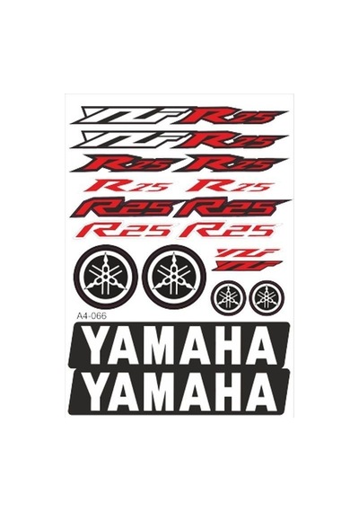 A4 Sticker 066 Tek Paket Çoklu Sticker Standart