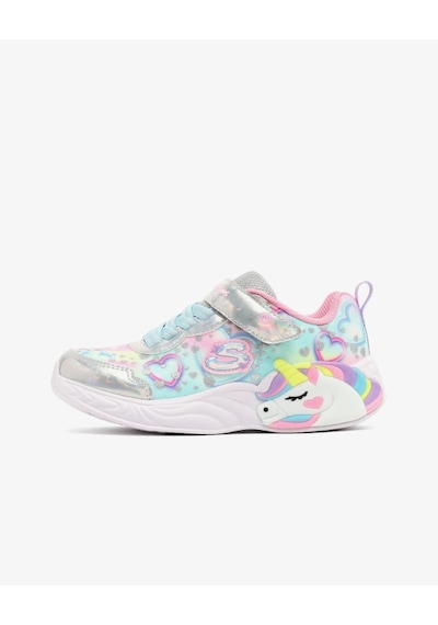 Skechers Unıcorn Dreams Heart Sparkles Işıklı Kız Çocuk Spor Ayakkabı 303063l 303063l Smlt Smlt