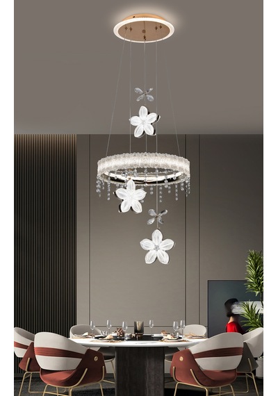 Orfeo 3'lü Gold Led Avize