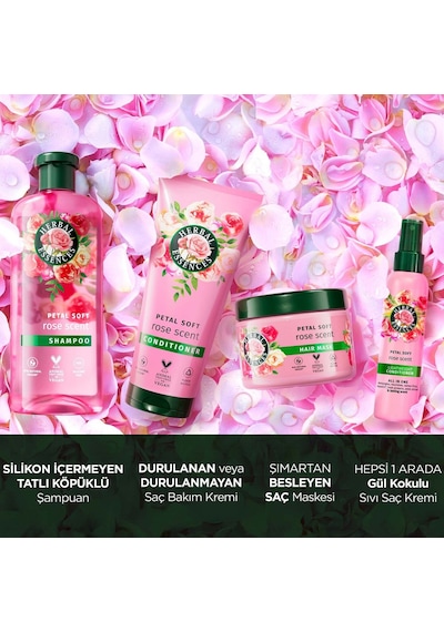Herbal Essences Kadifemsi Yumuşaklık Gül Kokulu Şampuan 350ml