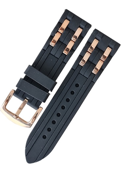 Guess Guw0366g3 Modeli Siyah Silikon Saat Kordonu