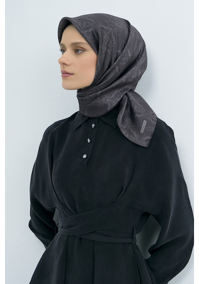 Armine Saf İpek Sura Eşarp-2026 İlkbahar-yaz- 952200d Antrasit
