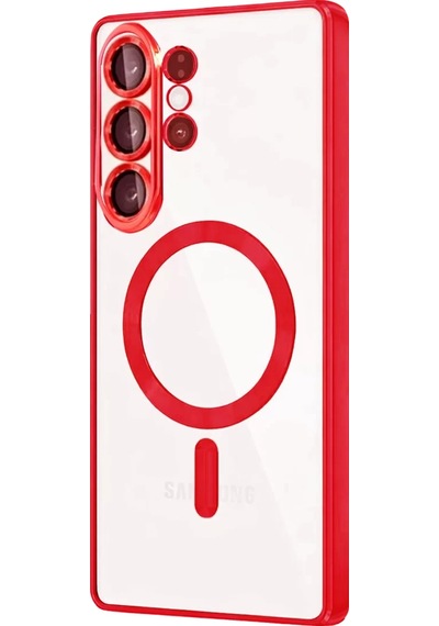 Newface Samsung Galaxy S26 Ultra Kross Magneticsafe Kapak - Kırmızı