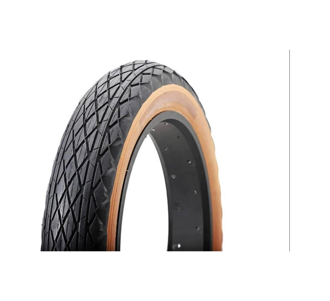 Chaoyang Sand Storm Elektrikli Bisiklet 20x4.0 Dış Lastik Amber Yanak Fat Bike Dış Lastiği