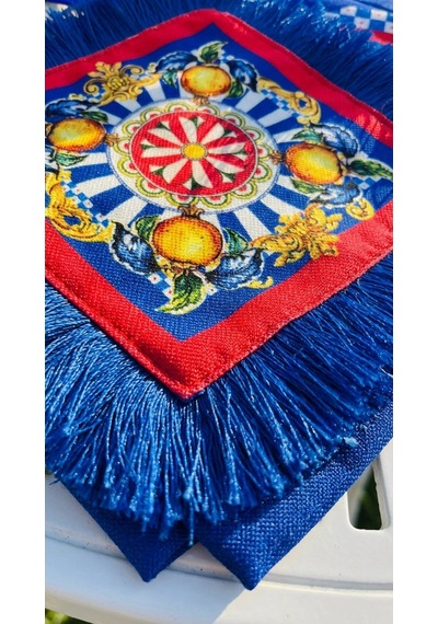Verona Azure Kokteyl Peçete