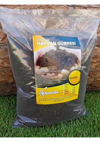 Büyükbaş Hayvan Gübresi 20 Litre Yanmış Elenmiş Gübre Doğal Ahır 0,250