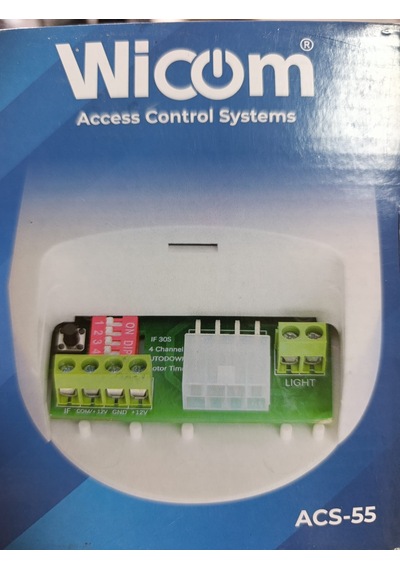 Wicom Kepenk Alıcı Kart Set 2 Kumanda Soketli Dıştan Motorlar Ve Zincirli Motorlar