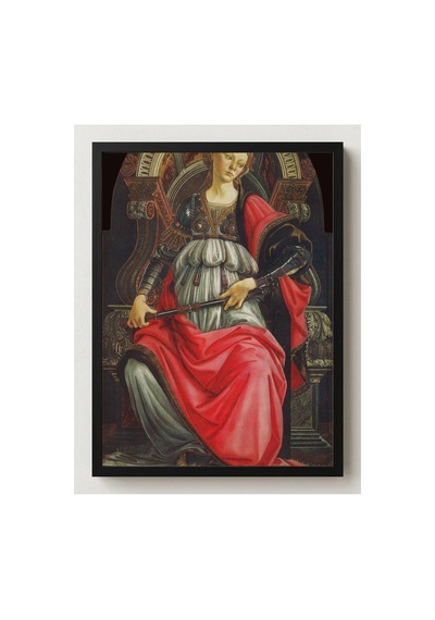 Rönesans Botticelli Metanet Alegorisi Çerçevesiz Poster 21x30 Cm A4 Tablo Rönesans Klasik Sanat