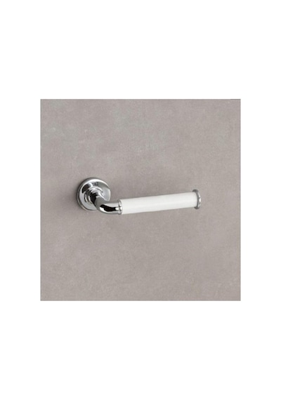 Tuvalet Kağıtlığı Krom Beyaz Renk 48x79x155 Mm Genel