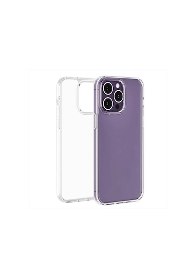Apple Uyumlu iPhone 17 Kılıf İnce Ve Sert Yapılı Şeffaf Premium Pc Silikon Kapak Ryc/droga Şeffaf