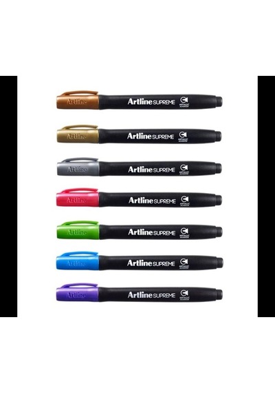 Artline Supreme 7 Rrenk Metalik Marker