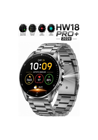 Sonreir Watch HW18 Pro+ 2026 Erkek Akıllı Saat (Distribütör Garantili)