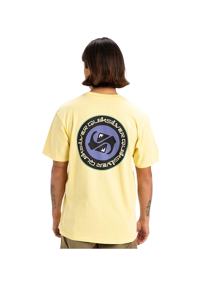 Quıksılver Quiksilver Circle Back Erkek Sarı Tişört Yem0 Çok Renkli