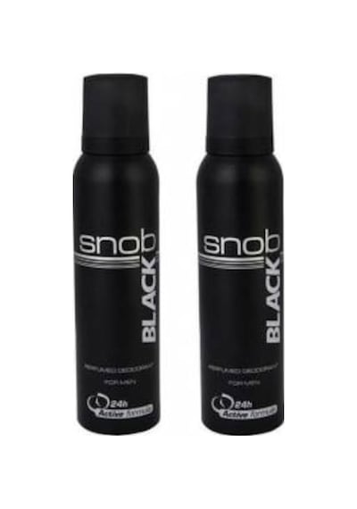 Snob Black Erkek Sprey Deodorant 150 ML x 2 Snob Black Erkek Sprey Deodorant 150 ML x 2