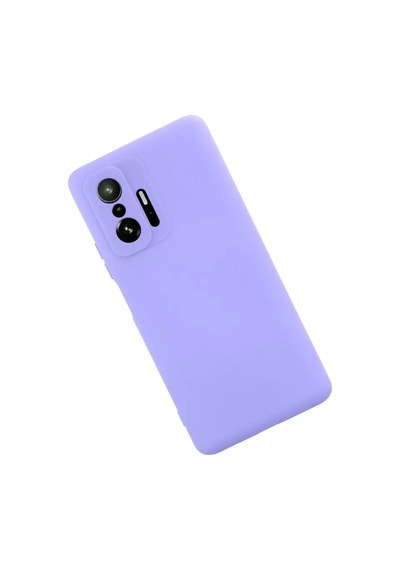 Newface Xiaomi Mi 11t Pro Kılıf Nano İçi Kadife Silikon - Lila