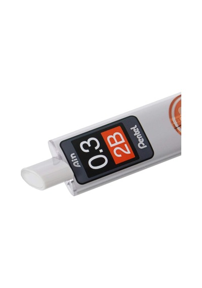 Ayrex Mekanik Kurşun Kalem Ucu, 15 Adet, 0.3 Mm, 2b