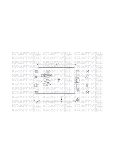 Klıma Radyatoru Focus 14 C Max 15 Connect 13 Kuga 16 1.5-1.6tdcı-1.0 Ecoboost Kraftvoll 08060267