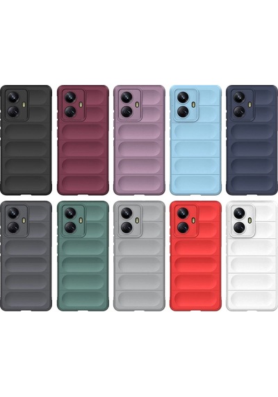 Newface Realme 10 Pro 5g Kılıf Optimum Silikon Semeglbl - 11 - Mor