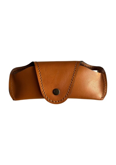 Lnleather Gerçek Deri Gözlük Kılıfı Açık Kahve 95838127