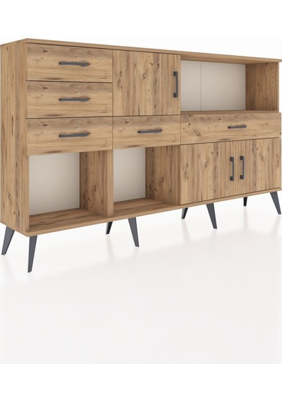 Arges Konsol 2 Raflı 5 Çekmeceli 3 Kapaklı 176x30x99 Çam-çam Atlas Çam - Atlas Çam Arges Konsol 2 Raflı 5 Çekmeceli 3 Kapaklı 176x30x99 Çam-çam Atlas Çam - Atlas Çam