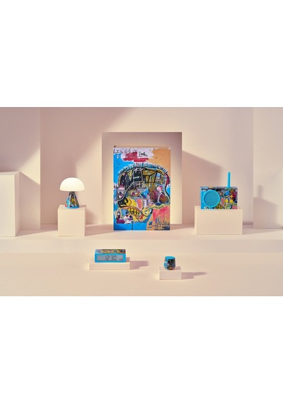 Lexon Flip + Alarm Saat X X Jean-michel Basquiat Skull