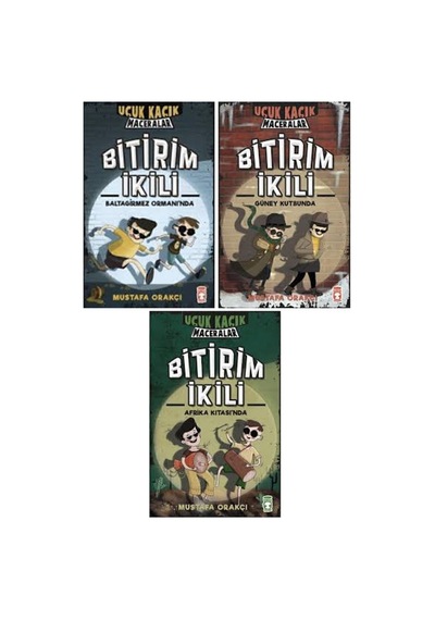 Bitirim Ikili 1-2-3. Kitaplar 3'lü Set - Mustafa Orakçı