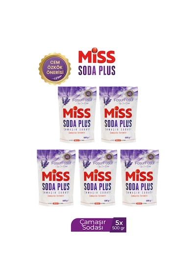 Miss Soda Plus Lavanta 500 Gr X 5