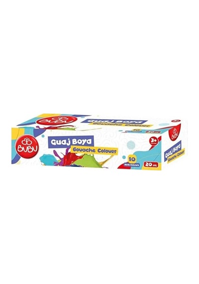 Guaj Boya 10 Renk X 20 Ml. Çok Renkli