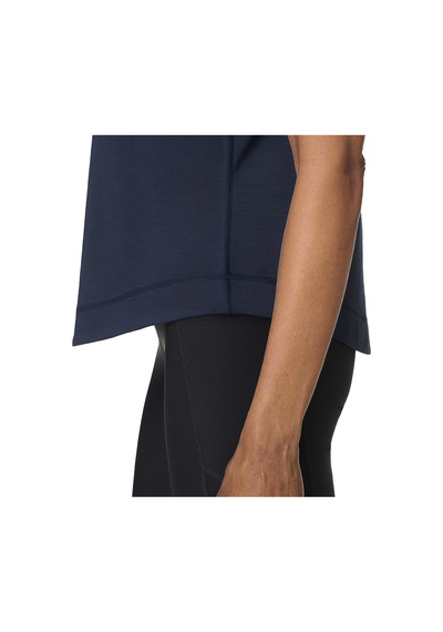 Sweaty Betty Sweaty Betty Breathe Easy Mesh Run Tank Top Kadın Mavi Koşu Tank Top 1085 Lacivert