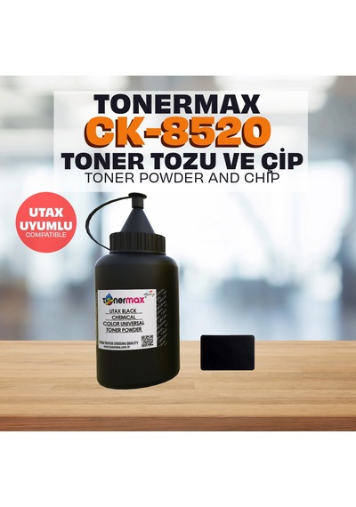 Utax Ck-8520 Toner Tozu Ve Çipi - Siyah / P C2480i / P-c2480i
