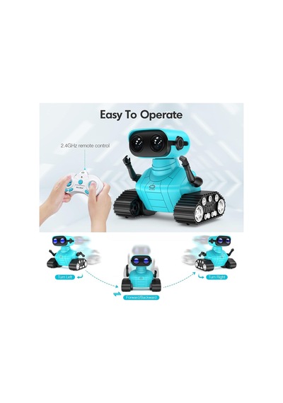 Allcele Robot Oyuncakları, Şarj Edilebilir Çocuk Rc Robotları, Led Gözlü Ve Müzikli Yurtdışı Ürünüdür Rc Elektrikli Arabalar