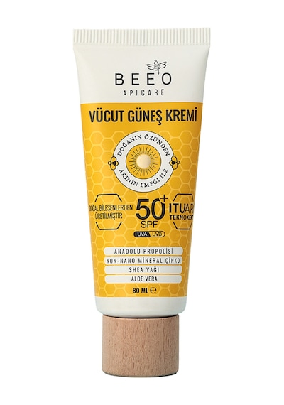 Beeo Apicare Propolisli Vücut Güneş Kremi Spf 80 Ml 4 Adet