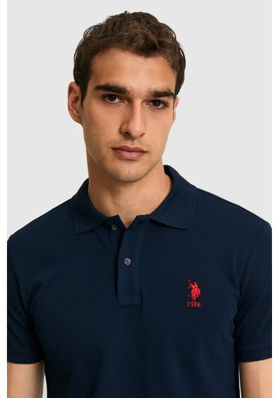 U.s. Polo Assn. Erkek Lacivert Tişört Basic 50322304-vr033