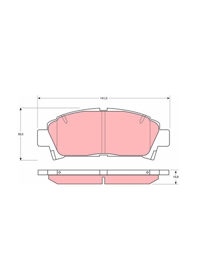 Toyota Avensis Ön Fren Balatası 1999-2002