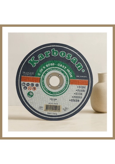 Kahveci.store 180 Mm Mermer Kesme Diski 3.0 Mm - 22 Mm Delik 22