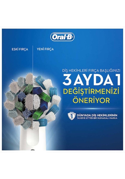 Oral-B D150 Şarj Edilebilir Diş Fırçası + Yedek Başlık