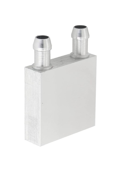 Alüminyum Su Soğutma Plakası 40x80x12mm
